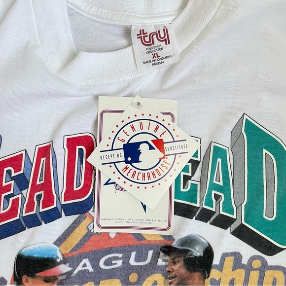 NWT Vintage 1997 League Championship Series Atlanta Braves vs. Florida Marlins - Picture 3 of 11